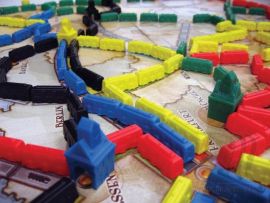 Ticket To Ride Europe - priebeh hry :)